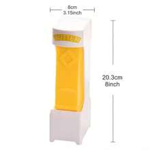 Butter Cutter, One-Button Butter Slicer, Cheese Separator, Bread, Cake, Cookie Making, Kitchen Small Tools - White - View 5