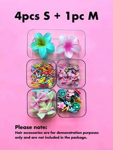 4/5/6/9pcs Stackable Transparent Drawer Organizer Box, PET Material, Suitable For Storing Hair Clips, Scrunchies, Makeup Sponges, Makeup Brushes And Other Cosmetic Items, For Home And Commercial Use, Multiple Sets Available - Clear - View 15