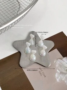 美甲装饰品，跨境热销圆形、方形、多边形金属磁性底座美甲展示架，指甲油架，韩式美甲用品，摄影道具，DIY配件