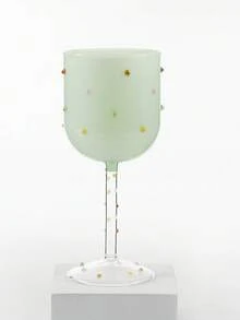 Cabin Kangaroo 1pc 北欧风格浮雕圆点彩色玻璃杯，ins唯美高颜值美式拿铁咖啡杯，创意蝴蝶结装饰家居饮水杯，节日礼物，生日祝福，派对用品，送给男朋友/女朋友的礼物 - 彩色 - 查看 11