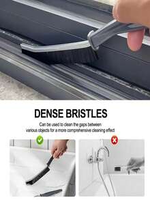 5Pcs Crevice Gaps Cleaning Brush, Hard Bristle Brush For Cleaning, Deep Cleaning Thin Brushes For Small Spaces, Bathroom Gap, Sink Crevice, Windows Groove, Tiles & Faucets,Hard Bristle Crevice Cleaning Brush, Bathroom Gap Cleaning Brush, Grout Cleaner Brush,Gap Brush,Gap Brush For Cleaning,Bathroom Crevice Cleaning Brush,Gap Cleaning Brush,Kitchen Gadgets, Multi-Functional Crevice Gap Brush Cleaning Brush Tool - Multicolor - View 5