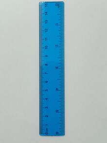 1 pieza/5 piezas/10 piezas Reglas de plástico transparente de 6 pulgadas, reglas, pulgadas, suministros de aprendizaje para estudiantes, artículos de oficina, artículos del hogar, papelería, herramientas de medición, regalos para maestros, útiles escolares, artículos esenciales para la temporada de regreso a clases (Reglas de plástico transparente, escala precisa - Herramientas de medición de PVC duraderas) - Multicolor - Ver 25