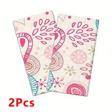 2/4 Piezas Juego, Paños de Cocina, Toallas de Microfibra Modernas Súper Absorbentes con Estampado de Corazón, Toallas de Té para Cocinar y Hornear, Paños de Limpieza, Toallas de Mano, Toallas de Té, Ultra Suaves y Altamente Absorbentes, Decoración de Cocina, Regalos para Vecinos, Regalos para Mamá, Regalos de Cumpleaños, Regalos de Inauguración de Casa para Amigos, Artículos Esenciales de Cocina, Necesidades Diarias