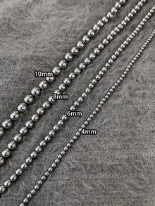 1件银灰色珍珠项链，女士多层复古简约颈链，优雅锁骨链，感恩节、生日、新年礼物