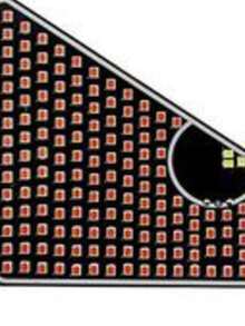 Ojos de Parabrisas de Coche  Luz LED Roja para Ventanilla de Coche Diseño Único y Atractivo con Efecto Iluminado - A - Ver 4