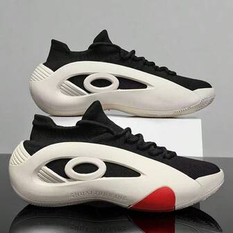 男士休闲运动鞋篮球鞋网眼透气健身运动鞋舒适休闲鞋