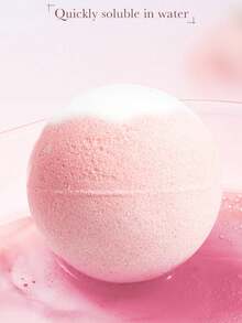 2个玫瑰泡泡浴球，深层清洁身体去角质泡澡球 - 彩色 - 查看 7