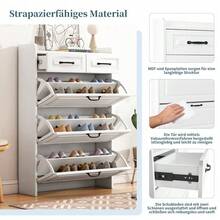 Storage Cabinets - White + Particle Board - View 11