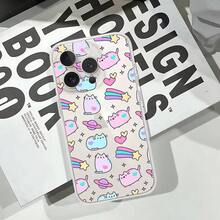 Cute P-PUSHE Cat Phone Case Soft Transpart Shockproof For  17,16,15,14,13,12,11 Pro Max, Mini And Plus Cover. Christmas Accessories. Suitable For Gifting To Lovers Christmas Gifts Recommendation 1 Hot Selling Item  17 Pro Max Holiday Special Offer Christmas Decoration Perfect For Christmas Decorations Phone Cases  16 Promax Case Exquisite Fall Festival Gift Add A Festive Touch Holiday Limited Edition Great For Holiday Parties  17 Pro Case  Case Stitch Custom Phone Case Christmas Phone Case - Z3 - Xem 2