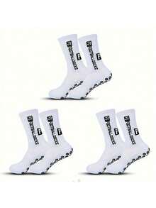 10双防滑运动袜，适合足球、骑行和跑步 - 透气吸湿，中筒袜，舒适缓震设计，是徒步旅行和户外活动的理想之选 - 男女通用 - 适合运动健身 - 运动员和户外爱好者的完美礼物 - 彩色 - 查看 5