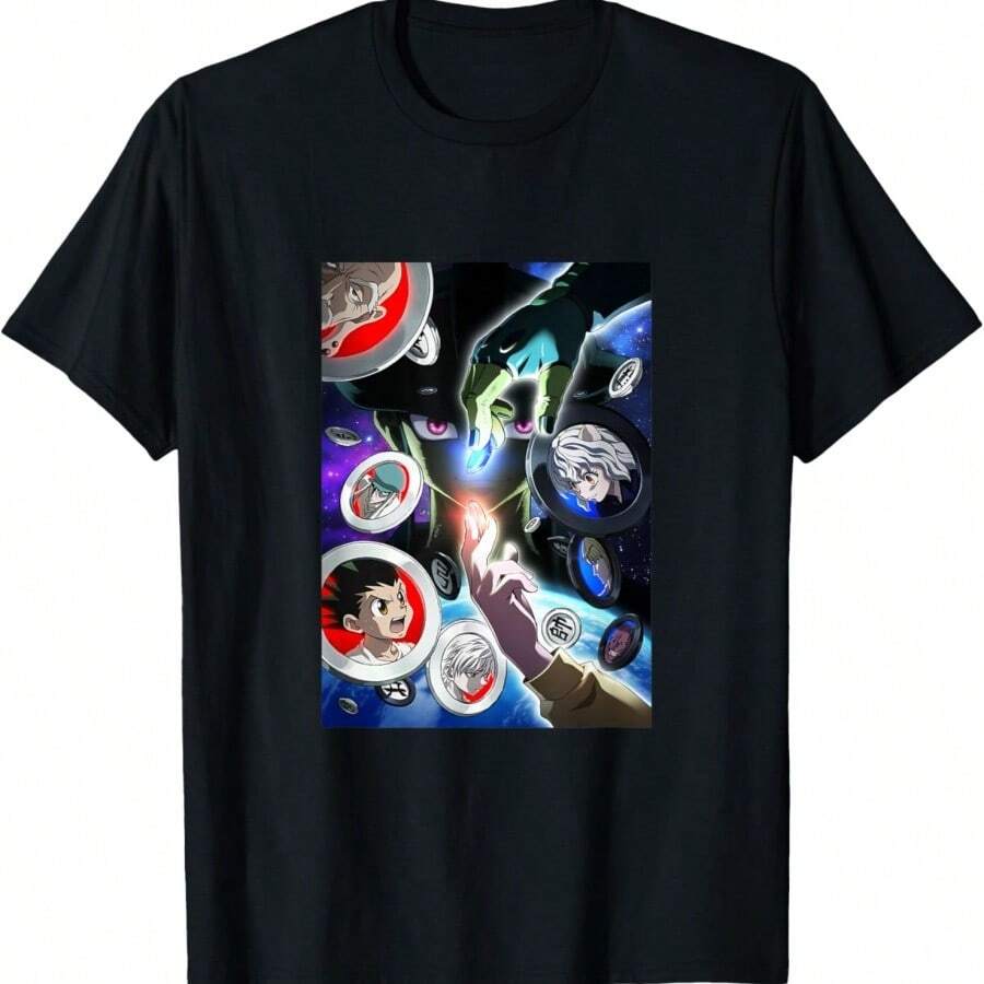 Character Rainbow T-Shirt.jpg - Negro - Ver 1