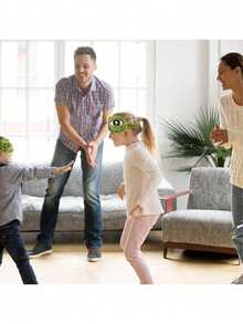 1pc Funny Sad Frog Eye Mask, Helps Sleep & Relaxation - Suitable For Parties, Birthdays, Graduations, Soft Fabric, No Battery Required