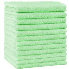 Ultra Soft Washcloths 6/12 Pack, Premium Microfiber Towel Sets, Absorbent And Quick Drying Coral Velvet Washcloth, Multi-Purpose Wash Cloths For Bathroom, Hotel, Spa And Gym - Multicolor - View 4