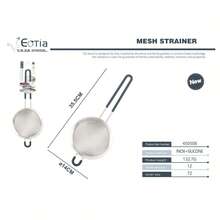 Kitchen Stainless Steel Fine Mesh Oil Filter, Drain Strainer, Multi-Functional Fried Food Draining Tool, Food Washing And Draining Rack, Rust-Proof, High-Temperature Resistant, Hanging Kitchen Utensil, Cooking Aid, Suitable For Both Home And Commercial Use. - Multicolor - View 13