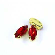 20pcs Marquise Type Gold Bottom D-Claw Glass Rhinestones 7*15mm Coat And Hats Shoes DIY Multifunctional Shiny Decorations Artwork Holiday Party Gift Giving Decorative Trimming Fashion Accessories - Multicolor - View 21