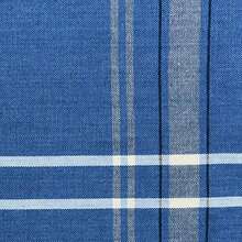 DII 100% algodón, Lavable a máquina, Mantel Individual a Rayas francesas para cenas, Verano y picnics Aire Libre, Nautical Blue Stripes, Tablecloth - 60 x 84, 1(213.4 x 152.4 cm (Rectangular) azul Chambray) - Multicolor - Ver 2