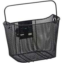 SEAFON Canasta de Bicicleta Delantera de Alambre Metálico, 34x25x26 cm, Desmontable con Liberación Rápida, Resistente y Ligera para Manillar, para Compras, Paseos y Transporte de Mascotas(default) - Multicolor - Ver 4