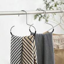 2pcs Hat And Accessory Storage Rack Set – Ultra Versatile Closet Organizer For Wardrobe, Dormitory And Bedroom Use, Space-Saving Design With Easy-Access Compartments To Hold Accessories, Scarves, Belts, Baseball Caps, And Suspenders, Durable Hanging Shelf System For Clean, Tidy, Convenient Storage Ideal For Small Apartments, Dorm Rooms, And Shared Living Spaces; Easy To Install On Doors Or Inside Closets; Compact Footprint Fits Tight Corners; Lightweight Yet Sturdy, Stays Organized Daily - White - View 2