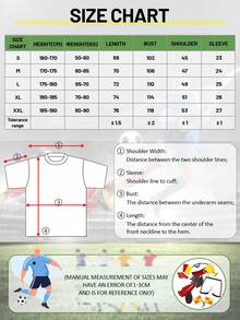 Customized La Liga Men's Football Jersey, Comfortable Round Neck Sports Sweatshirt, Suitable For Football Training, Casual Wear, And Gift - Black and White - View 10
