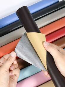 1 Roll Multi-Purpose Self-Adhesive Faux Leather Repair Tape - For Sofa Repair, Car Interior Upholstery, Leather Bed Renovation, Soft & Hard Decor Covering, Thickened Sofa Seat/Wall Upholstery Renovation Tape | Waterproof | Strong Adhesive, Furniture Renovation, Modern Decor - Non-Fading, Strong Adhesion, Wear-Resistant, Long-Lasting, Tear-Resistant And Pull-Resistant