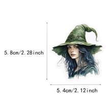 50 pièces Autocollants de la série magique de la forêt sombre, convenant aux coques de téléphone asymétriques, aux ordinateurs portables, aux bouteilles d'eau, aux scrapbooks, aux cahiers - Pack d'autocollants décoratifs uniques, autocollants colorés à usage unique pour le collage DIY - Multicolore - Voir 10