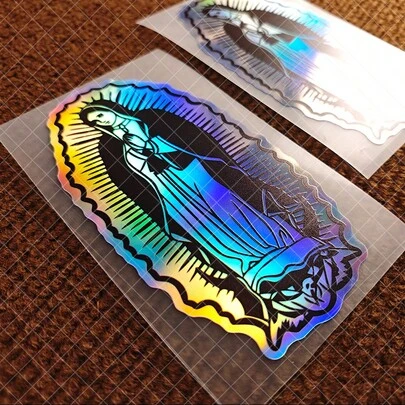 Pegatinas de Nuestra Señora de Guadalupe para coche, camión, tableta, vaso - Pegatina católica de la Virgen María - Accesorio para coche
