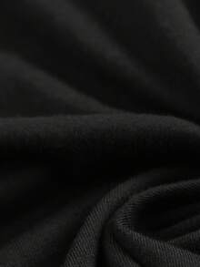 Men's Logo & Slogan T-Shirt - Officially Licensed Barcelona Football Club Jersey, Iconic Camp Nou Emblem & Mascot Print, Short Sleeve Casual Fan Apparel For Training, Games & Casual Attire - màu đen - Xem 7