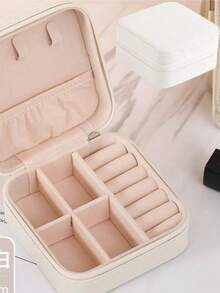 1个首饰收纳盒：可立即整理戒指、项链、手表和其他首饰。Bluelander 首饰盒。 - 彩色 - 查看 4