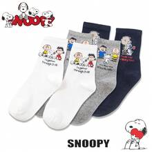 SNOOPY 1/3/5Pairs Socks, Comfortable Soft Sports Socks, Four Seasons Socks, Snoopy Creative Cartoon Pattern Fashionable Versatile Soft And Comfortable Socks - Multicolor - View 14