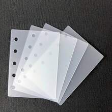 A7 Size Loose Leaf Paper, 5/10 Sheets Per Pack, Suitable For Sticker Books, Notebooks, Pet Stickers, Collages, Stickers, Bubble Stickers, 3D Stickers, And Geek Activities. - White - View 4