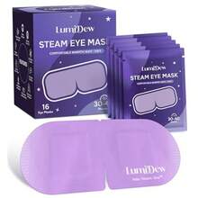 SLAWSteam Eye Mask Self Heating Heated Eye Mask For Sleep Warm Compress For Eyes Moist Heat For Dry Eye Relief Stye Eye Treatment Spa Travel Essentials And Relaxation Gifts Unscented 16 Pack - như hình ảnh - Xem 1