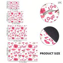 1件心形沥水垫，吸水性强，可作情人节礼物、厨房装饰、咖啡机垫、手工咖啡壶沥水垫、厨房地垫、餐桌垫、厨房台面沥水垫、早餐垫、耐热防滑沥水垫、硅藻土沥水垫，可遮盖污渍，超强吸水，易于清洁的碗碟架垫，适用于厨房、餐桌、咖啡馆、酒吧、节日、派对、家居装饰、节日礼物 - 彩色 - 查看 6