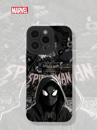 Marvel 官方漫威授权/卡通人物图案手机壳，兼容 17/16/15/14/13/12/11/17 Pro Max/XS/XR/XS Max，防震磨砂后盖