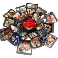 1pc Explosion Photo Album Gift Box, Romantic Couple Creative Gift, Small Business Supplies, Quirky Items, Cool Decor, Inexpensive Stuff, Photography Props - Multicolor - View 9