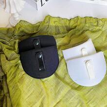 2片/4片装 15mm厚隐形泡沫肩垫，黑白高弹力裸肩垫，适用于夹克、婚纱、T恤、时尚配饰，防滑设计，经久耐用，单手扣合，易于穿戴，透气超薄隐形肩垫 - 彩色 - 查看 4