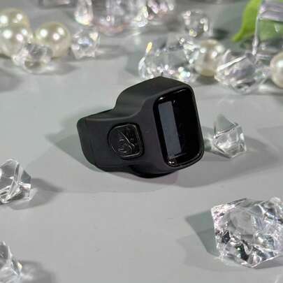 Minimalist Adjustable Ring Electronic Counter, Digital Display Convenient Ring Counter For Stress Relief, Applicable To Multiple Scenarios, High-Definition Large Screen, Clear Display, Long Battery Life, Durable, No Need For Repeated Adjustment, Efficient Little Helper For The Slouchy