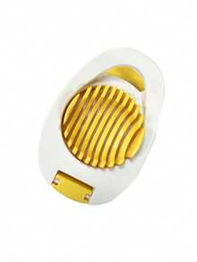 2/1pc Universal Christmas Snowflake Pattern Egg Cutter - Food-Contact Grade Material, Detachable Easy-Clean, Even Slicing & Fancy Cutting, Creative Convenient Style For Home Kitchen & Christmas Gift