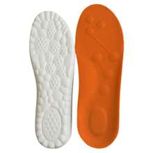 Lót giày thể thao 4D Latex, mềm mại và đàn hồi cao, thoáng khí, hỗ trợ vòm chân cho giày chạy bộ, giày bóng rổ, unisex, 1 đôi - Màu Cam san hô - Xem 8