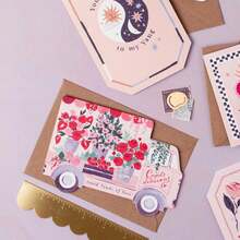 1set Truck Loads Of Love Card | Valentine's Day Greeting Cards | Anniversary Card - Multicolor - View 6