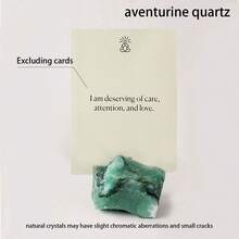 1 buc natural cuarț roz cristal piatra brută notă suport piatră prețioasă creativă pagină Turner papetărie decorativă Crăciun Ziua Recunoștinței cadou