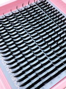 200pcs Spike Lash Extension Eyelash Clusters Manga Cluster Eyelash 14-20mm Extensions Anime Lash Clusters Spiky Eyelash Individuals D Curly Fairy Lashes Clusters Manga Individual Lashes Lash Clusters, Eyelash Clusters, Individual Eyelashes, Lashes, Fake Lashes - D - Xem 7