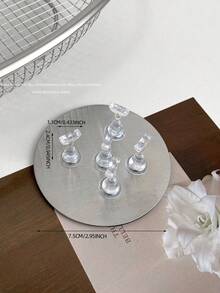 美甲装饰品，跨境热销圆形、方形、多边形金属磁性底座美甲展示架，指甲油架，韩式美甲用品，摄影道具，DIY配件