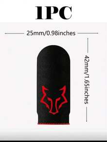 4 Pairs Carbon Fiber Finger Sleeves With Fox Thumb Sleeves Finger Seamless Touchscreen Anti-Sweat Breathable Finger Covers - Multicolor - View 7