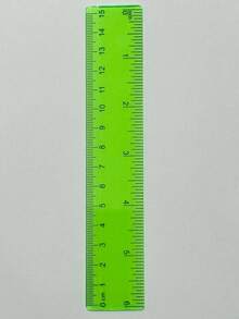 1 pieza/5 piezas/10 piezas Reglas de plástico transparente de 6 pulgadas, reglas, pulgadas, suministros de aprendizaje para estudiantes, artículos de oficina, artículos del hogar, papelería, herramientas de medición, regalos para maestros, útiles escolares, artículos esenciales para la temporada de regreso a clases (Reglas de plástico transparente, escala precisa - Herramientas de medición de PVC duraderas) - Multicolor - Ver 28