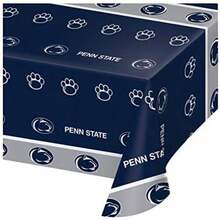 Creative Converting Pennsylvania State University - Mantel de plástico, pajitas, papel(Pajas, Papel) - Multicolor - Ver 1