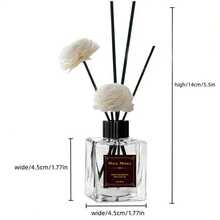 Reed Diffuser Oils, Cloakrooms, Entrances, Bedrooms! With A Capacity Of 50ml, Add Charming Fragrance To The Cloakroom, Decorate The Home, Natural Plant Extract Essential Oil, Very Suitable For Maintaining Space Refreshing And Pleasant - Hoa - Xem 3
