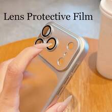 适用于 17 Pro Max、17 Pro 和 17 Pro Max 的超薄磨砂透明手机壳，采用硬质 PC 材料和镜头膜制成。 - 橘色 - 查看 5