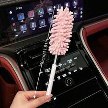 Herramienta de limpieza de automóviles, cepillo de polvo para automóviles, plumero extensible, limpiador de ventanas de automóviles, cepillo antiestático extensible para barrer el polvo de los automóviles, herramienta de limpieza de parabrisas - Estilo[1] - Ver 5