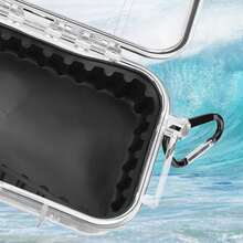 Waterproof Dry Box Protective Case, IP67 Water Resistant Portable Micro Case Watertight Storage Box For Phones, Knives, Wallets, Watches - A - View 5