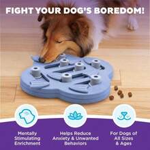 Outward Hound By Nina Ottosson Puppy Hide N' Slide Treat Puzzle Enrichment Dog Toy, Green - ColorB - 查看 2